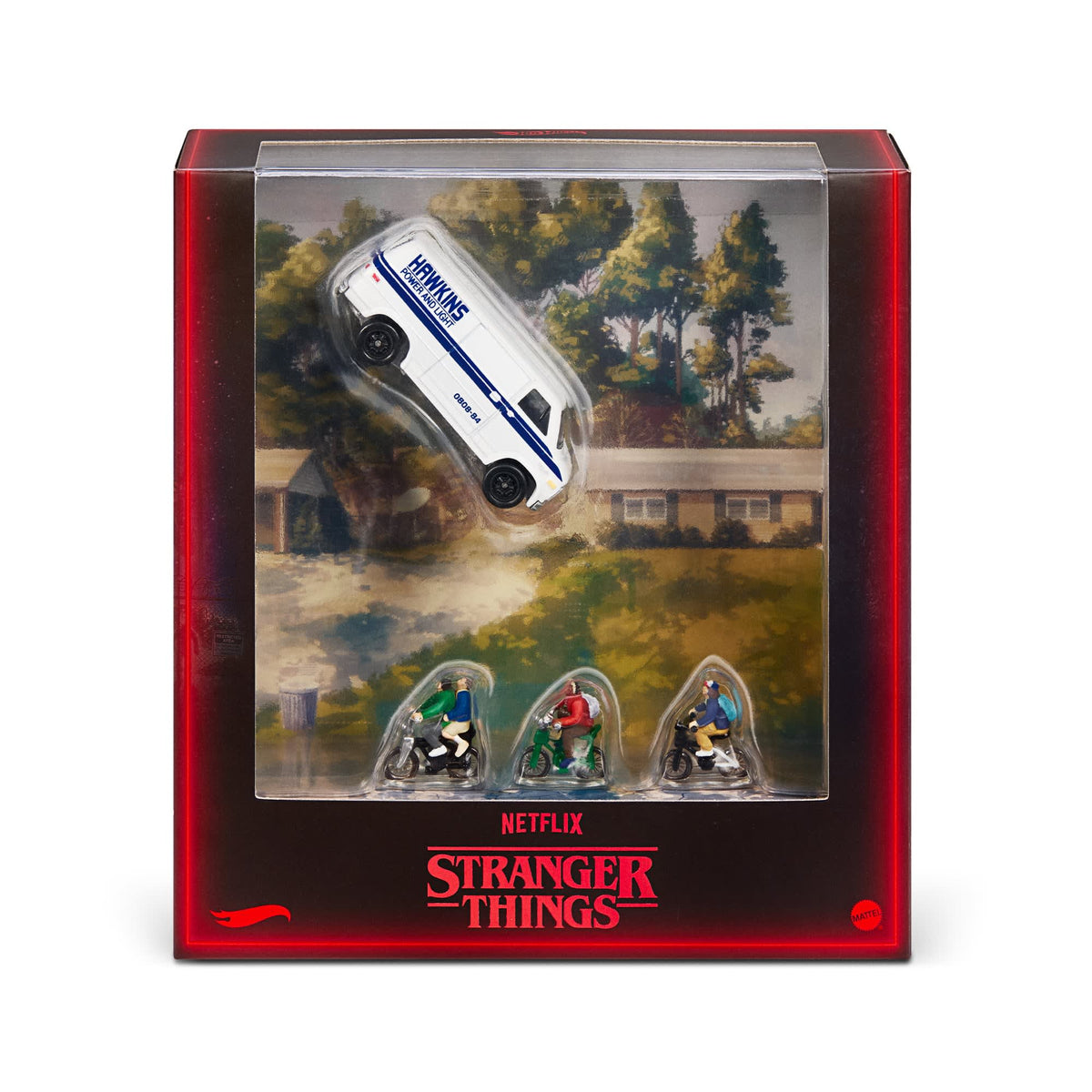 SDCC 2026 Hot Wheels Stranger Things 10th Anniversary ’83 Chevy Van (Mattel Sealed Box))