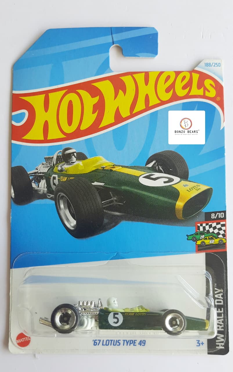 '67 Lotus Type 49 (Imported) - Hot Wheels | Bonzo Bears ML1, ML3