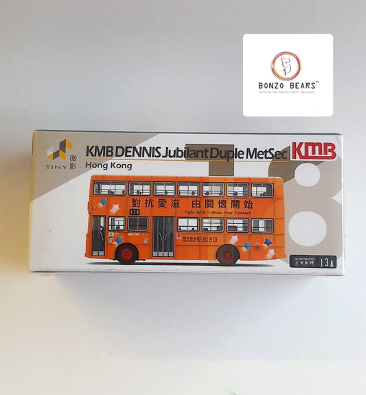 Dennis Jubilant Bus  -Tiny City 1/110  | Bonzo Bears