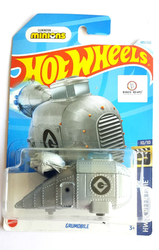 Minions Grumobile - Hot Wheels 2024 Released (Import) ML3
