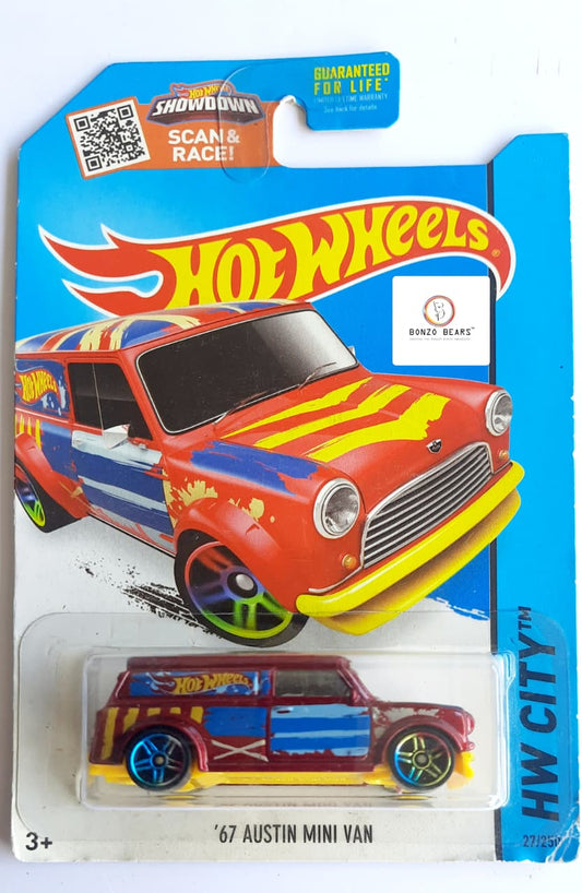 '67 Austin Mini Van - Hot Wheels | Bonzo Bears
