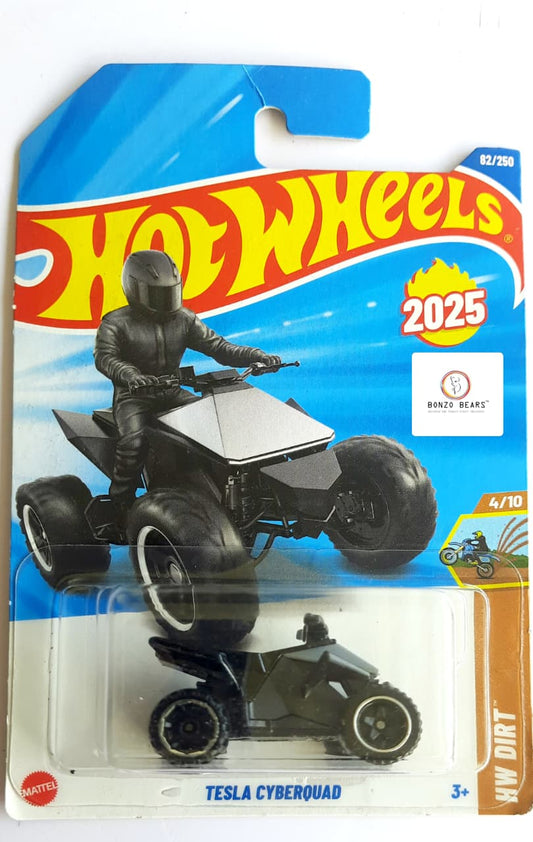 Tesla Cyberquad(Silver ) - Hot Wheels | Bonzo Bears