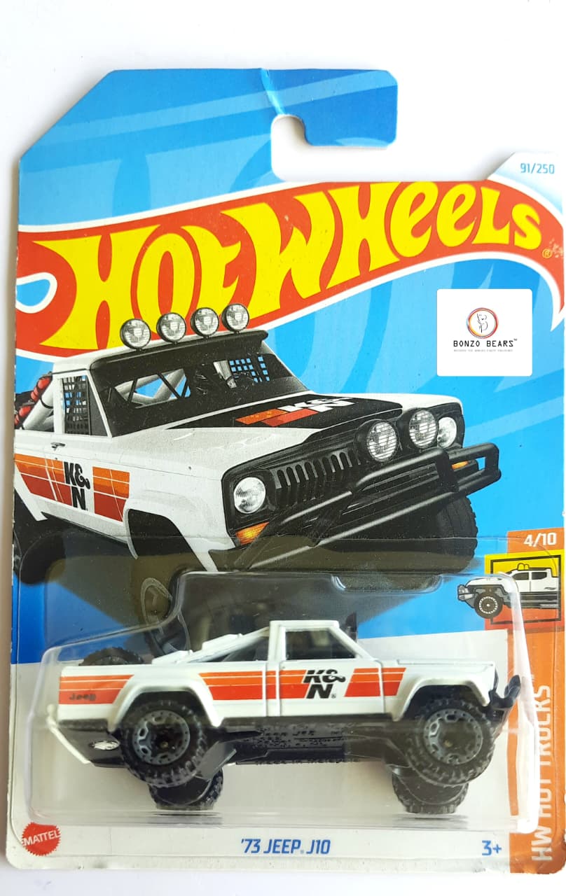 '73 Jeep J10 - Hot Wheels | Bonzo Bears