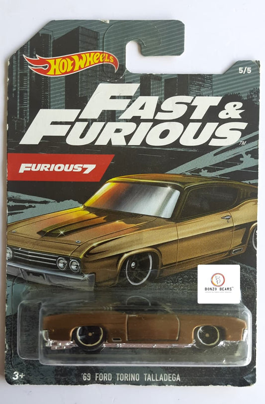 Fast & Furious 7 - '69 Ford Torino Talladega - Hot Wheels | Bonzo Bears