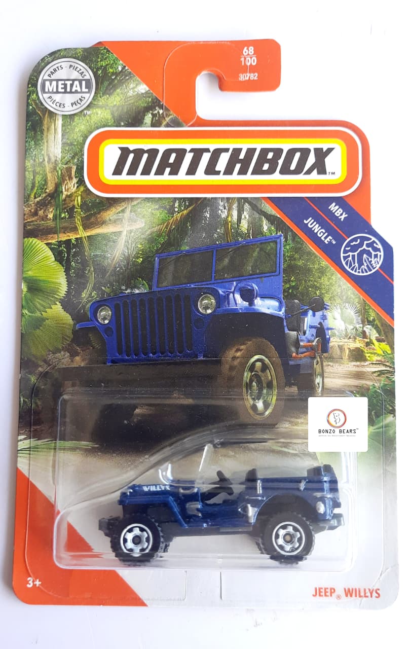Jeep Willys - Matchbox | Bonzo Bears
