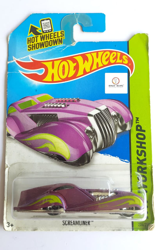 Screamliner 2014 Release  - Hot Wheels (Cripled Card)| Bonzo Bears