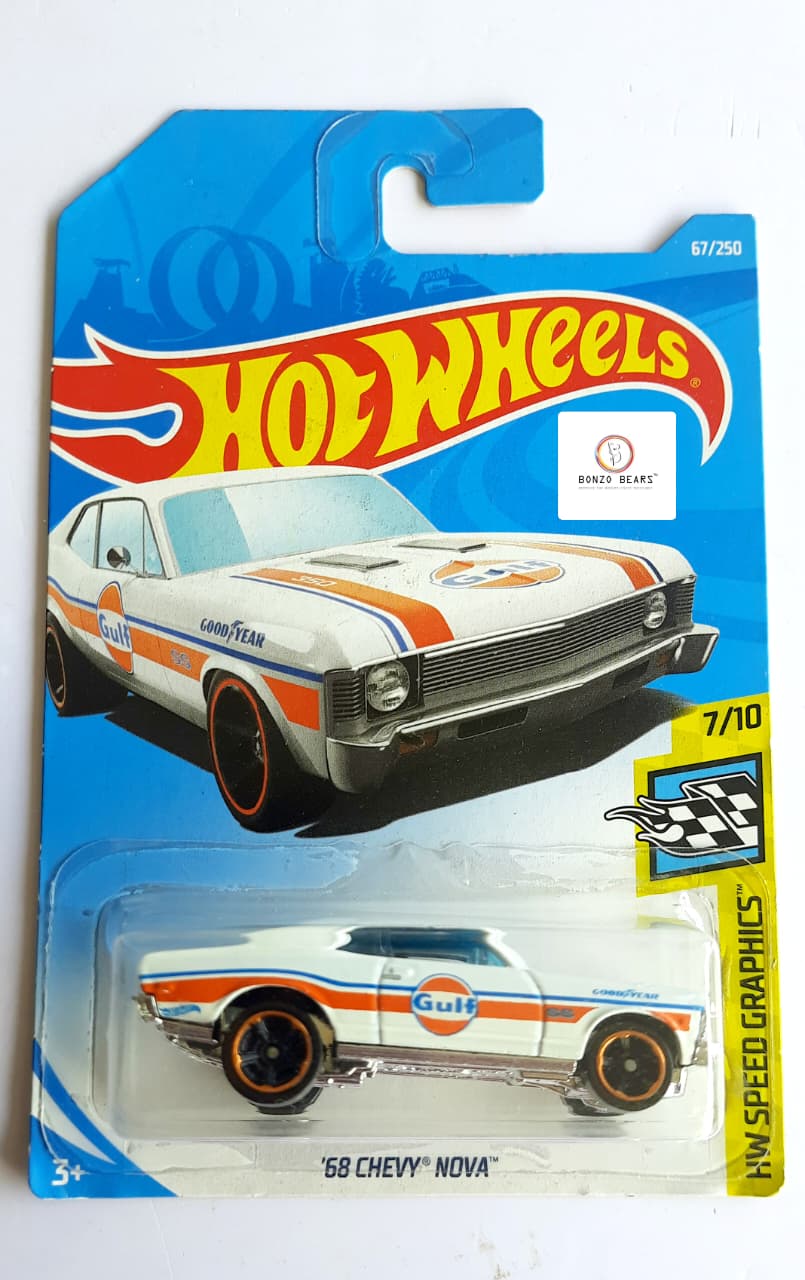 68 Chevy Nova - Hot Wheels | Bonzo Bears