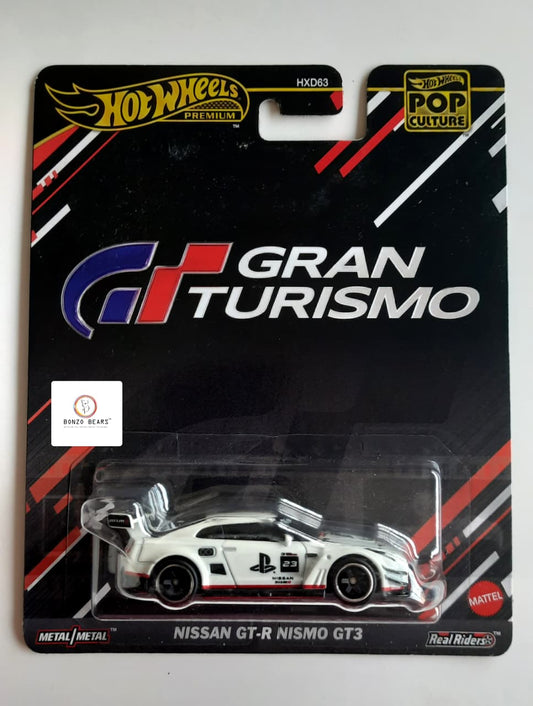 Gran Turismo Nissan GT-R Nismo GT3 - Hot Wheels  Premium Pop Culture| Bonzo Bears
