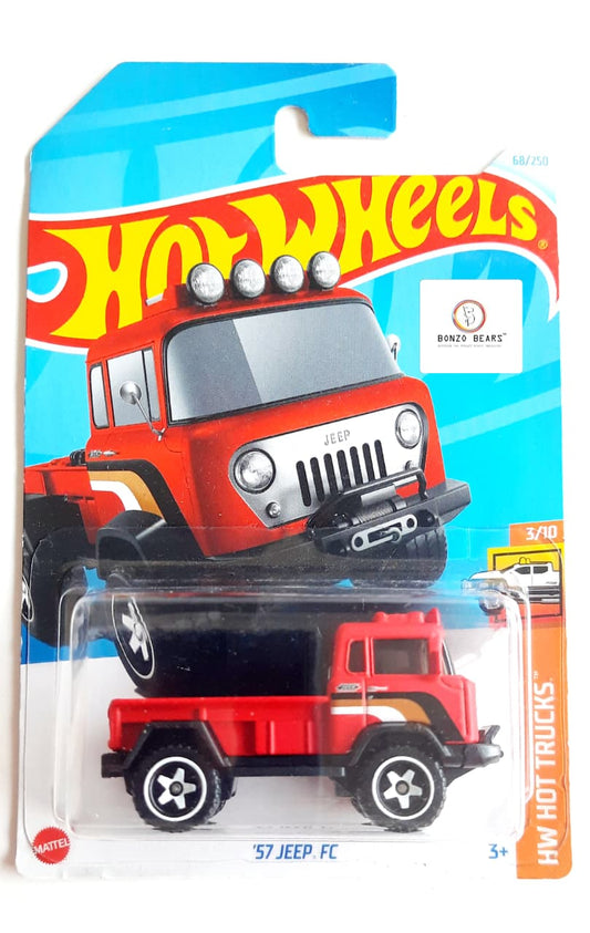'57 Jeep FC - Hot Wheels | Bonzo Bears