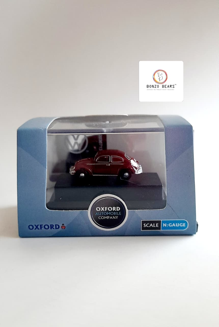 Oxford Diecast Volkswagen Beetle (N Guage) 1:148 | Bonzo Bears