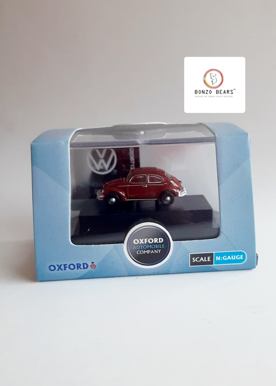 Oxford Diecast Volkswagen Beetle (N Guage) 1:148 | Bonzo Bears