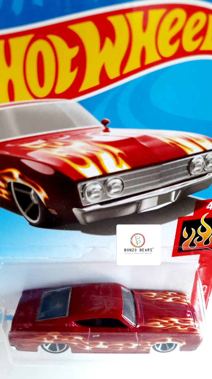 '69 Ford Torino Talladega- Flame art - Hot Wheels | Bonzo Bears ML1