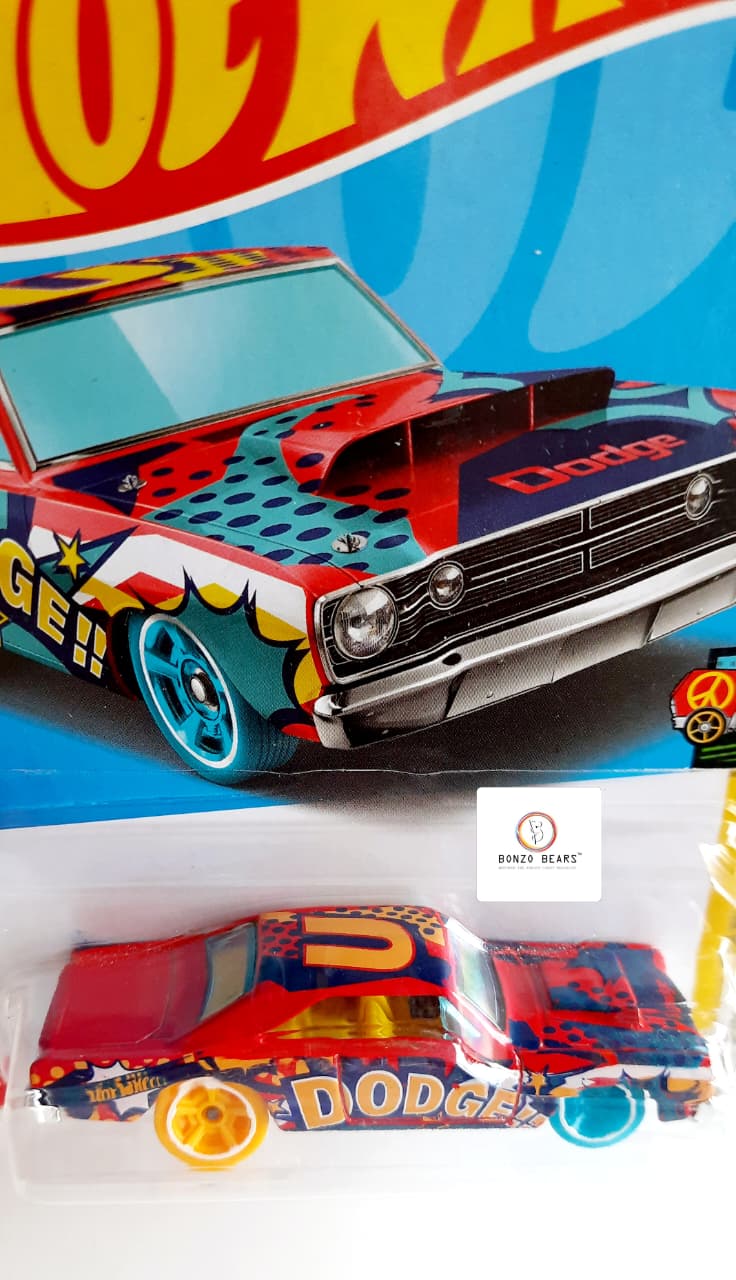 '68 Dodge Dart (Alphavet "U") - Hot Wheels | Bonzo Bears ML1