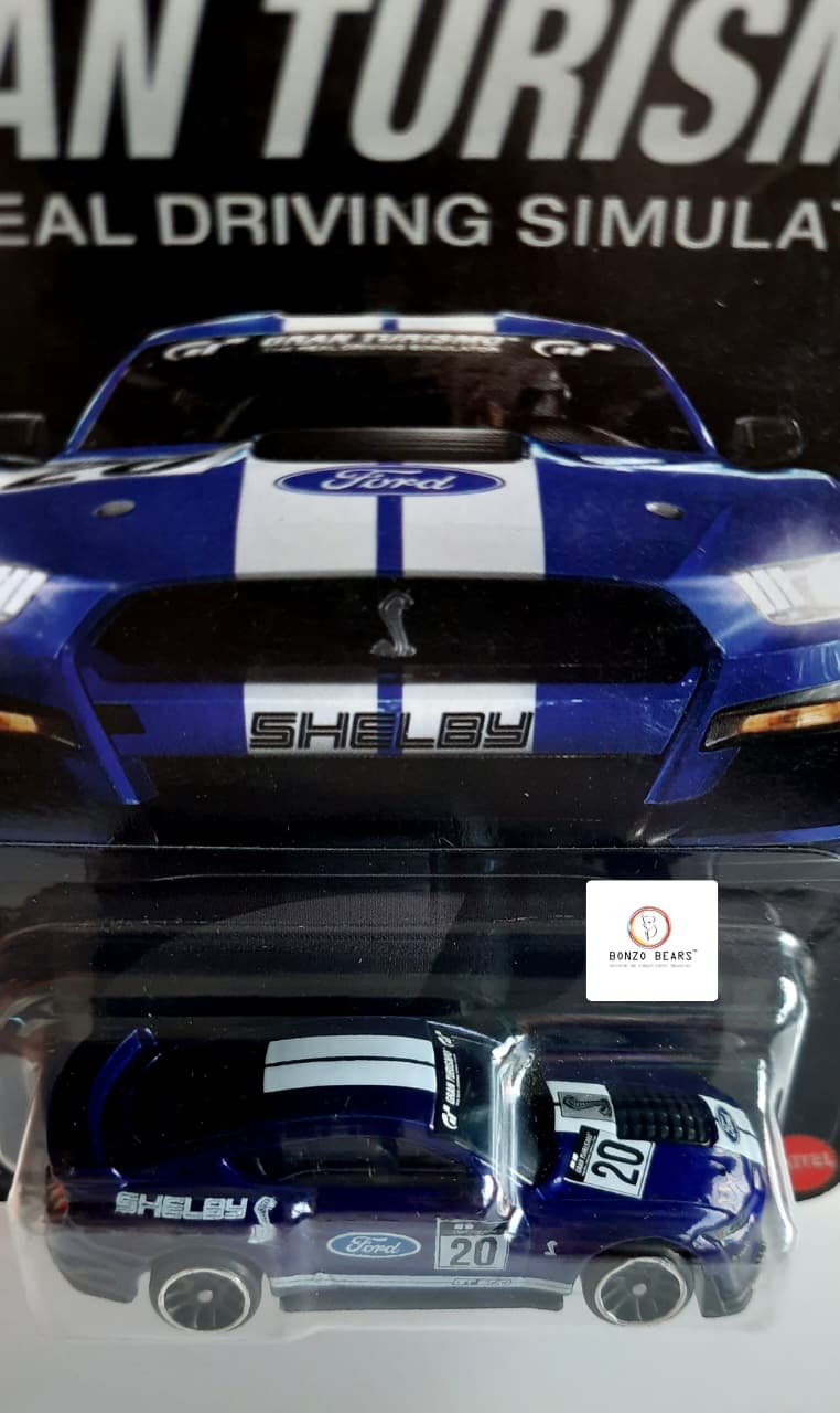 Gran Turismo Ford Mustang Shelby GT500 (heavy diecast)- Hot Wheels | Bonzo Bears