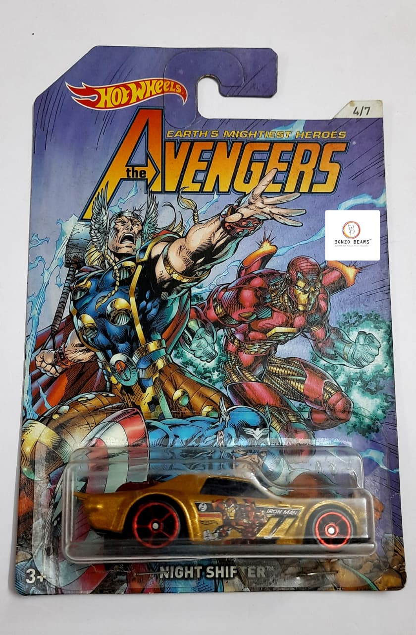 Avengers Night Shifter - Hot Wheels | Bonzo Bears PB35