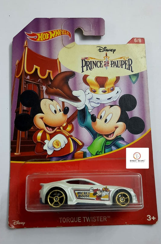 Torque Twister - Disney's 'Prince of Pauper' Mickey Mouse and Goofy - Hot Wheels | Bonzo Bears