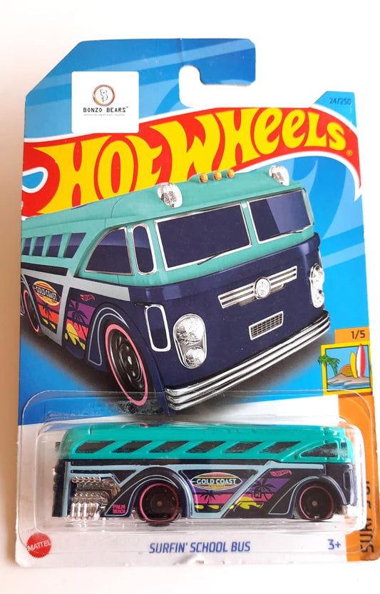Surfin' School Bus - Hot Wheels | Bonzo Bears