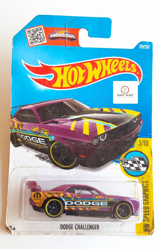 Rare Dodge Challenger - Hot Wheels (Blister Crack) | Bonzo Bears