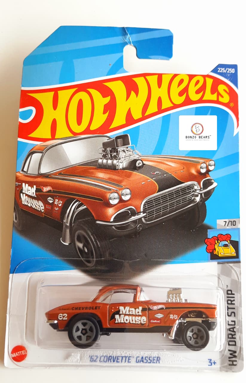 Mad Mouse edition '62 Corvette Gasser - Hot Wheels | Bonzo Bears ML1