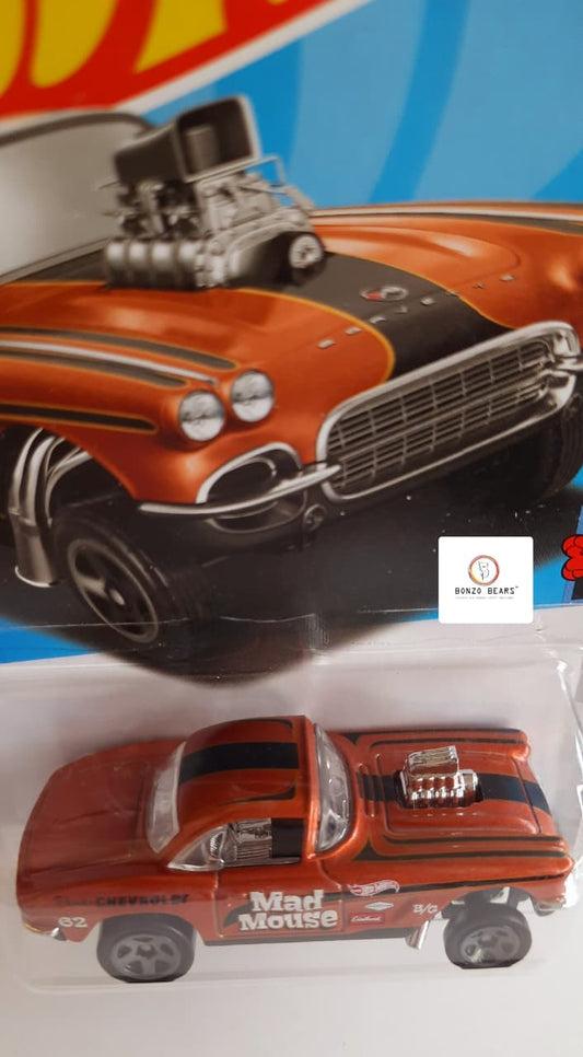 Mad Mouse edition '62 Corvette Gasser - Hot Wheels | Bonzo Bears