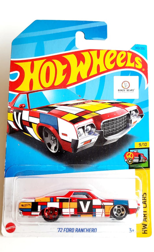72 Ford Ranchero (V)- Hot Wheels | Bonzo Bears