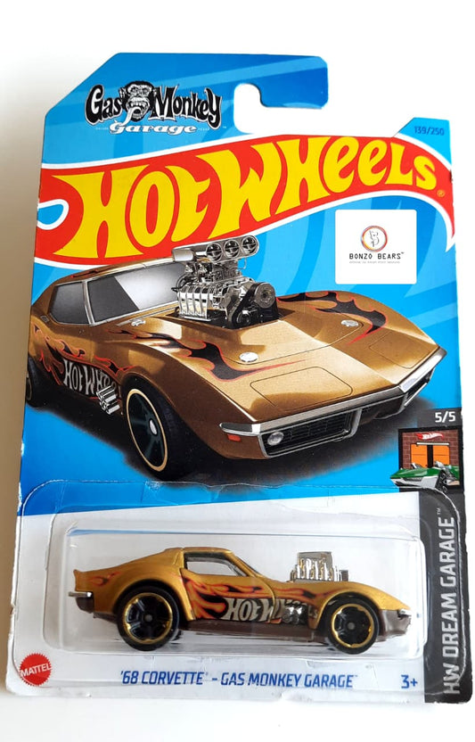 '68 Corvette Gas Monkey Garage - Hot Wheels | Bonzo Bears