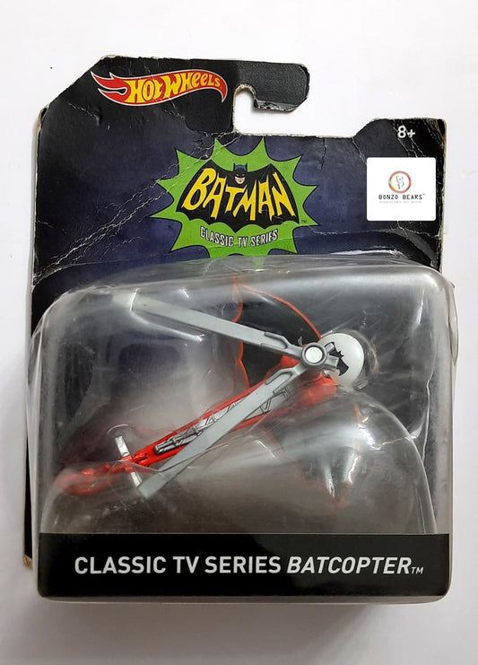 Classic TV Series Batcopter (Crippled Card) - Hot Wheels | Bonzo Bears