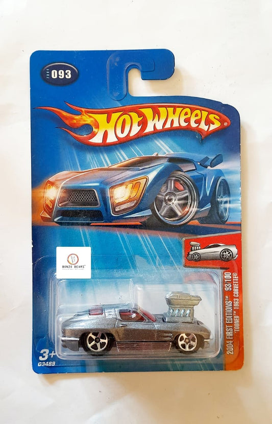 First Editions 'Tooned 1963 Corvette - Hot Wheels (2004 Released) | Bonzo Bears