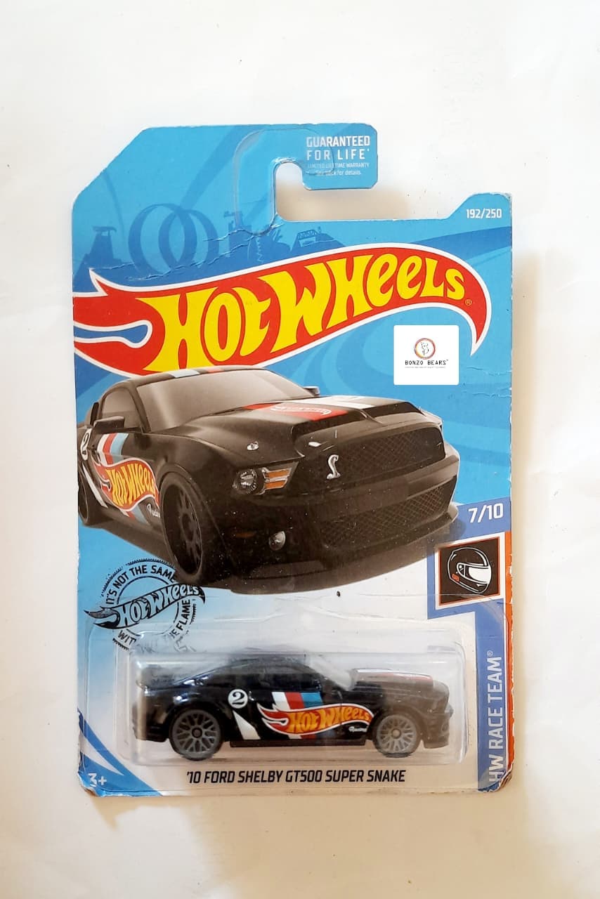 '10 Ford Shelby GT500 Super Snake (Black)(Blister crack) - Hot Wheels | Bonzo Bears