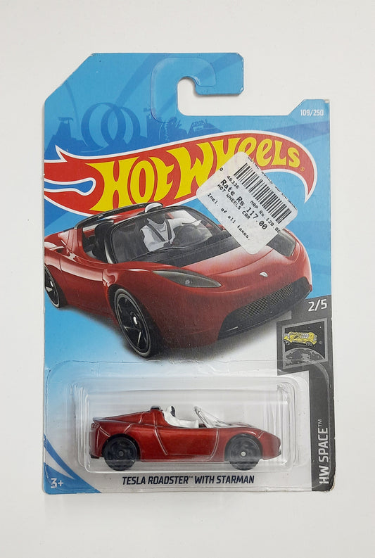 Tesla Roadster with Starman - Hot Wheels PB54