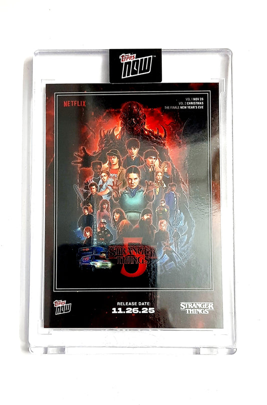 Topps Now - Stranger Things season 5