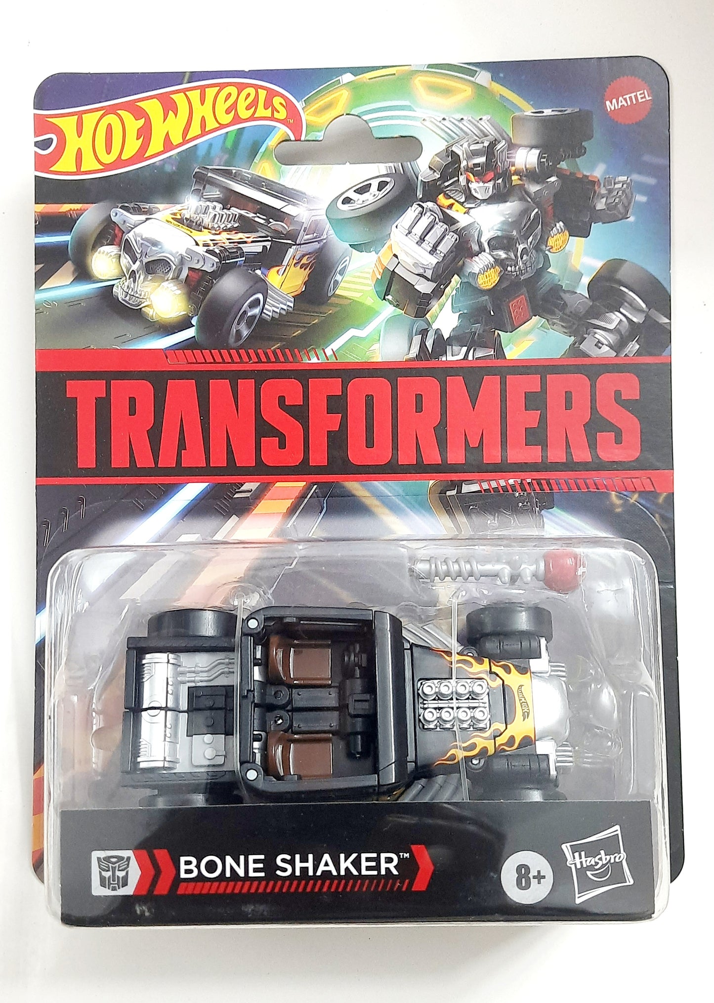 Hot Wheels Transformers Collaborative x Bone Shaker - Car to Robot | Bonzo Bears