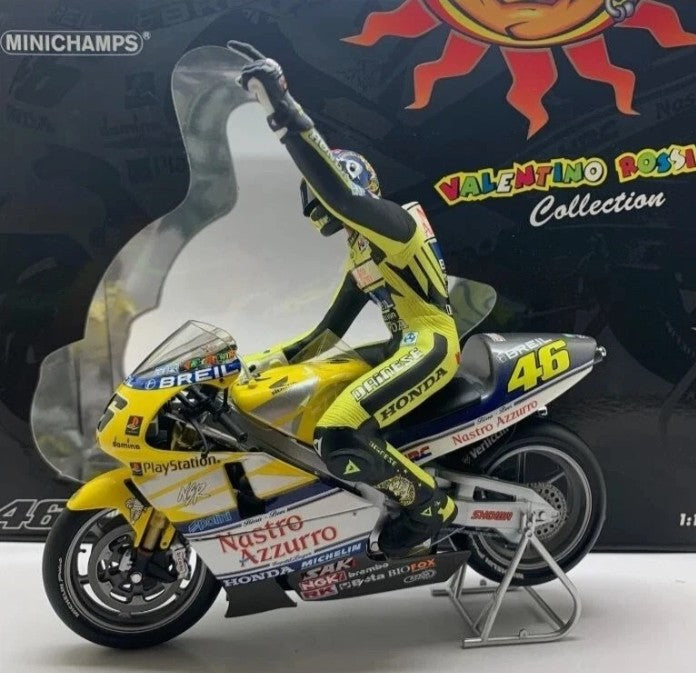 RARE Limited Edition Minichamps - 1:12 HONDA NSR500 - Valentino Rossi 1st GP Win Donington 2000