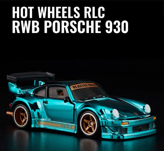 Exclusive RLC Spectraflame Blue Chrome RWB Porsche 930 – Hot Wheels | Bonzo Bears