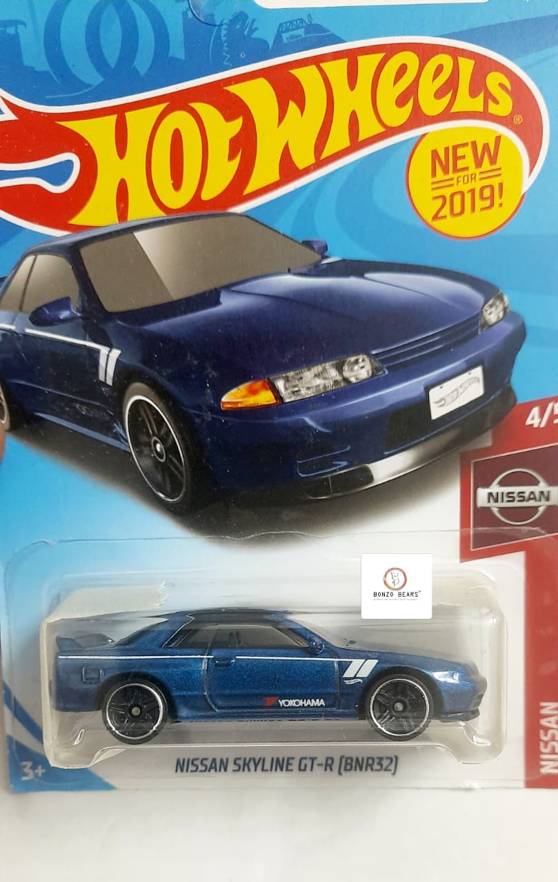 Nissan Skyline GT-R (BNR32) - Hot Wheels (2019 Released) | Bonzo Bears Newstock