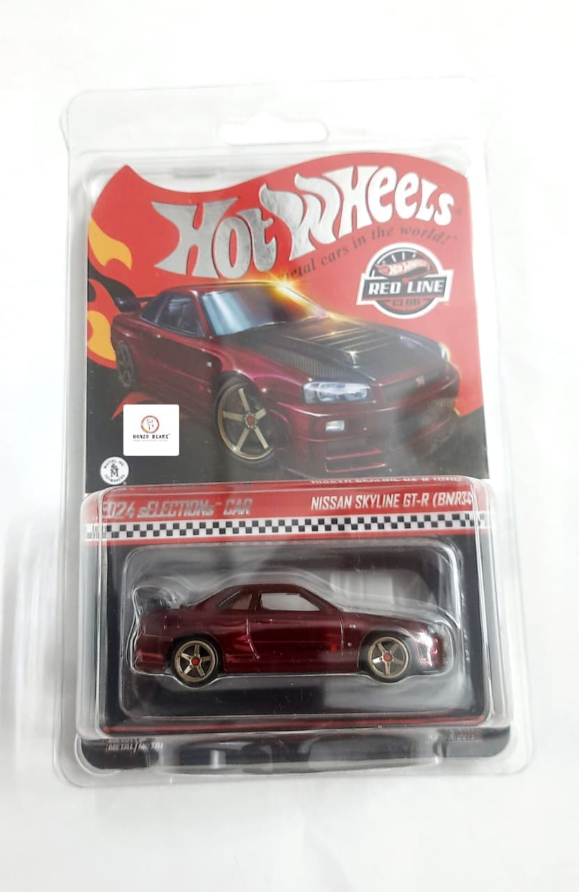 RLC  Nissan Skyline GT-R (BNR34) - Spectraflame - Hot Wheels | Bonzo Bears
