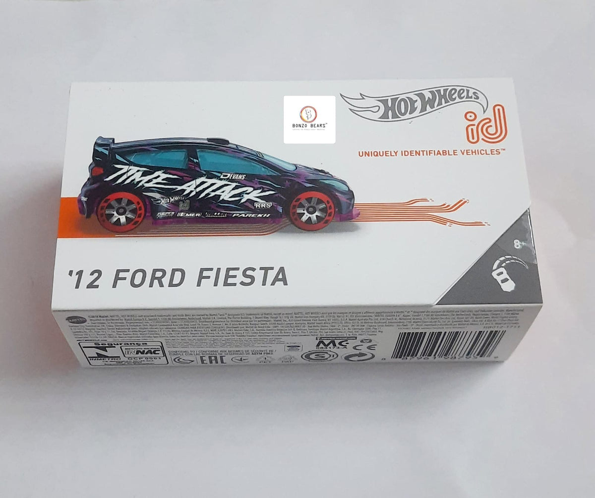 Hot Wheels ID Car - '12 Ford Fiesta RARE | Bonzo Bears