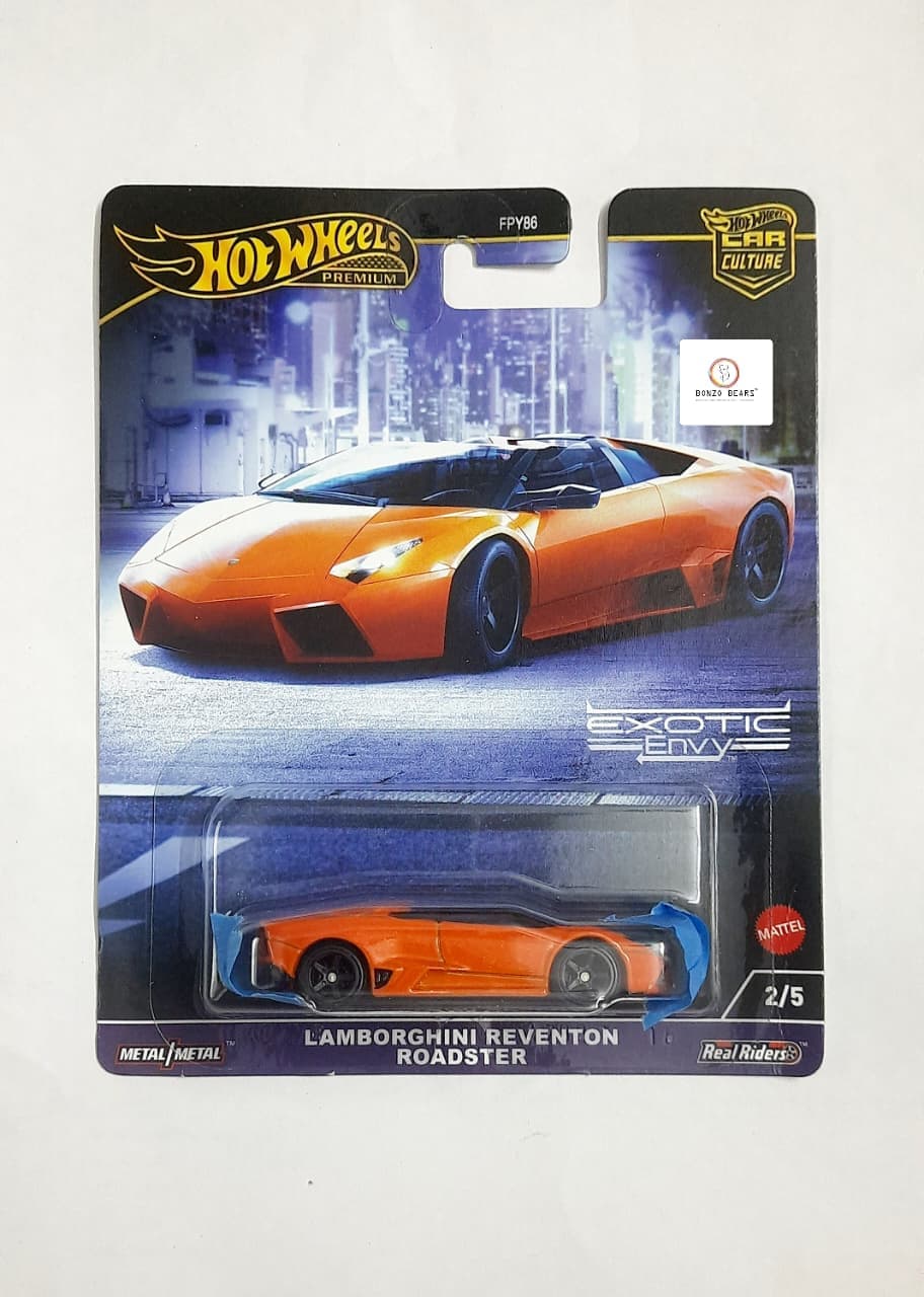 Exotic Env Lamborghini Reventor Roadster - Hot Wheels Premium | Bonzo Bears