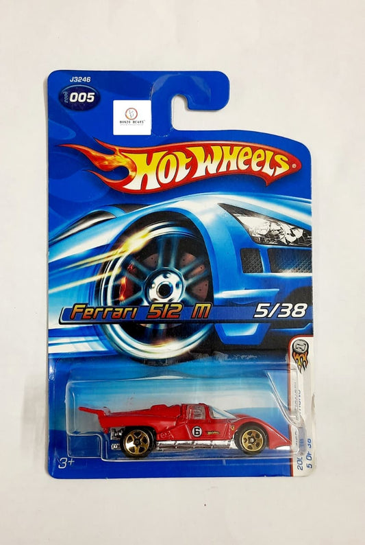 Ferrari 512 M - Hot Wheels | Bonzo Bears NewStk
