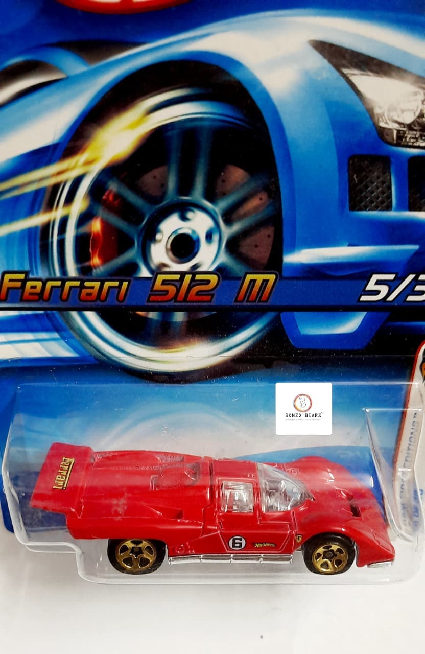 Ferrari 512 M - Hot Wheels | Bonzo Bears NewStk