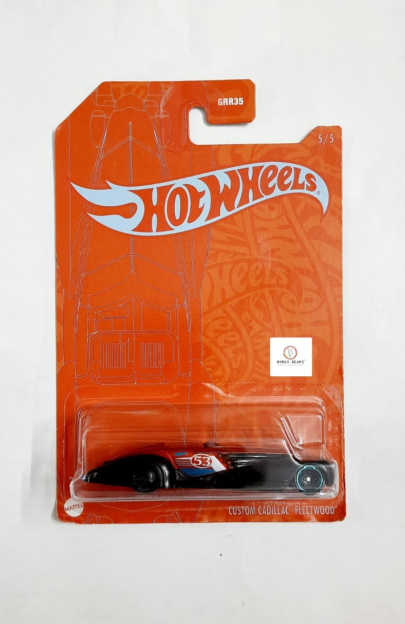 Hot Wheels 53rd Anniversary Orange & Blue Series - Custom Cadillac Fleetwood