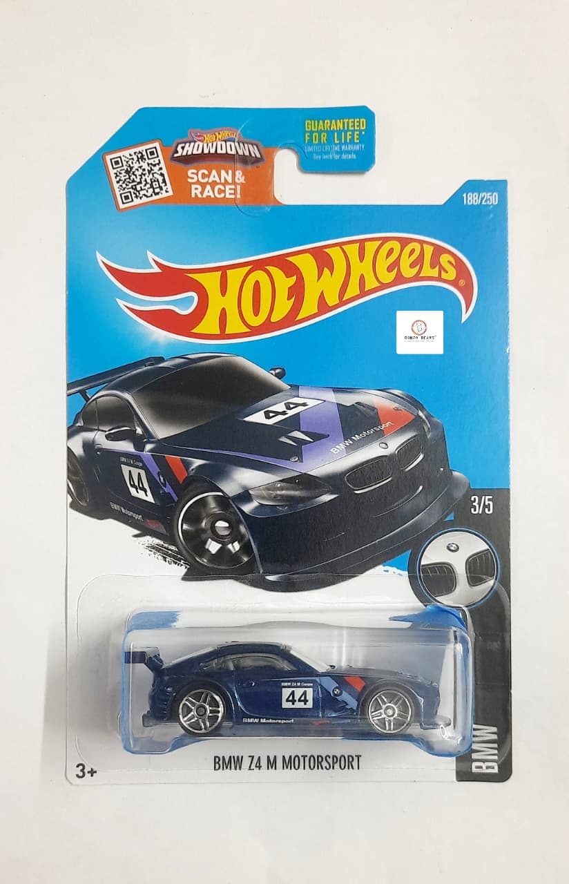 BMW Z4 M Motorsport , No 44- Hot Wheels | Bonzo Bears Newstock